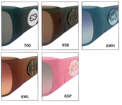 Model SES035: Colours available